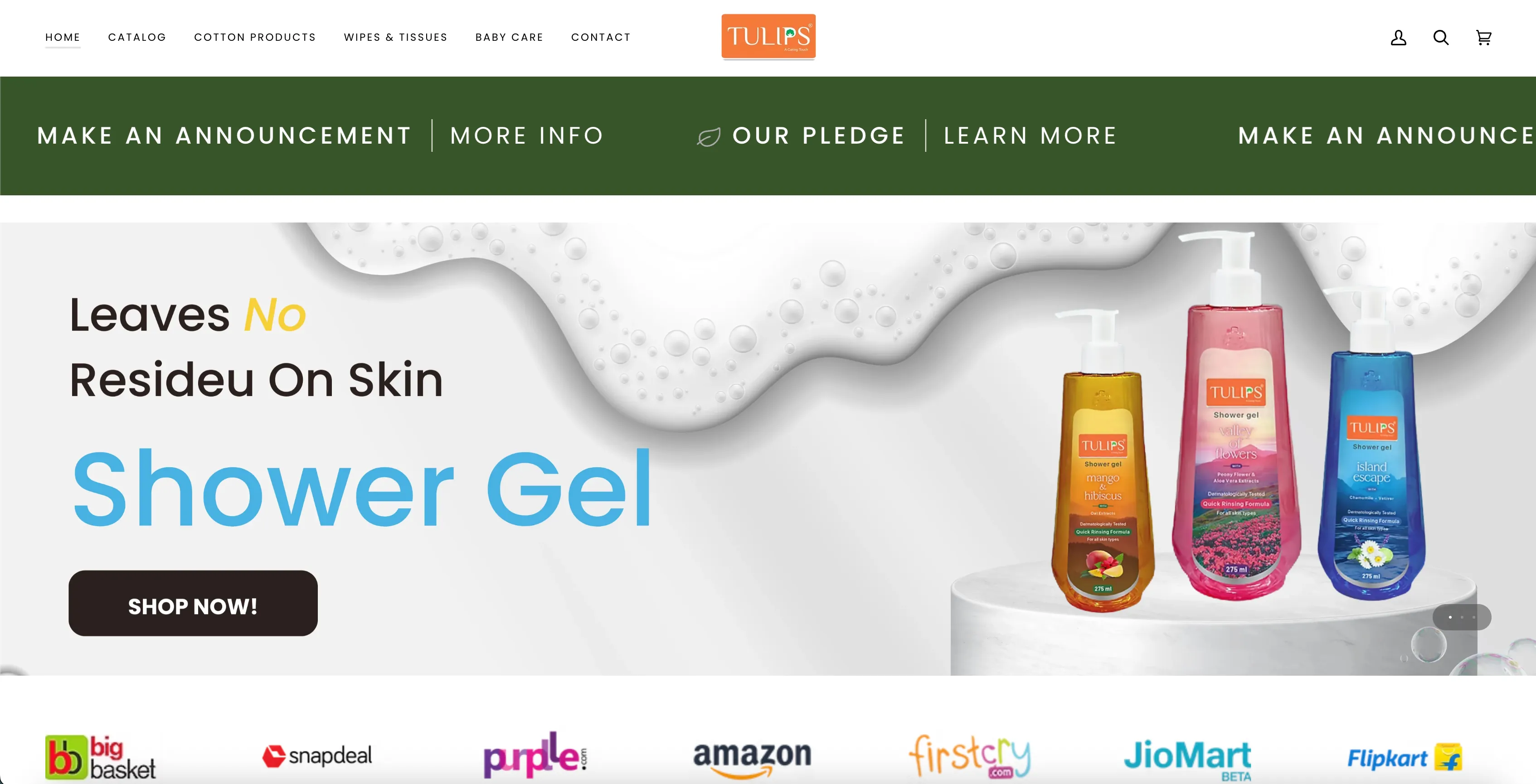 Tulips Skin Care Preview