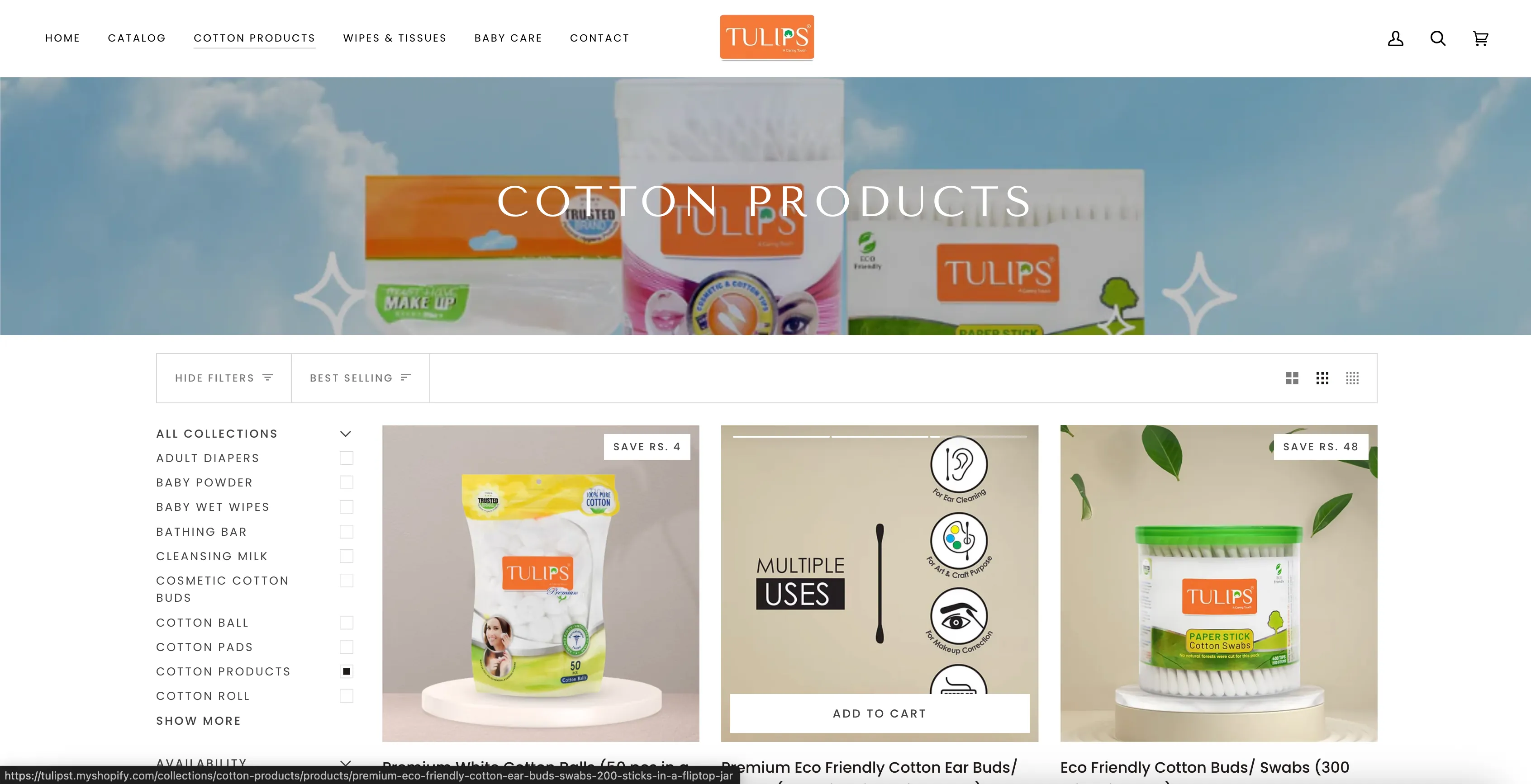 Tulips Skin Care shot 1